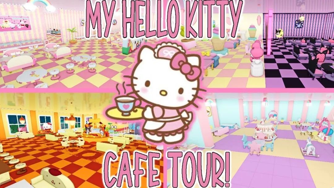 moje hello kitty café věž